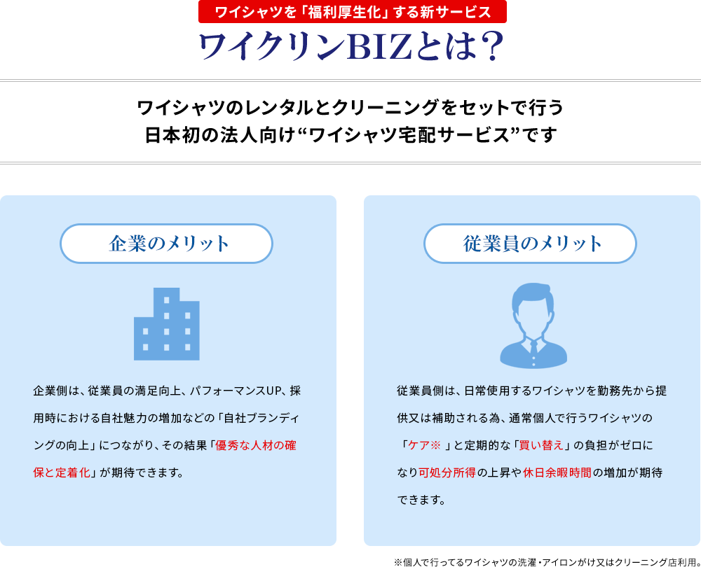 ワイクリンBIZとは？